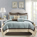 King Blue 9 Piece Comforter Set J14278