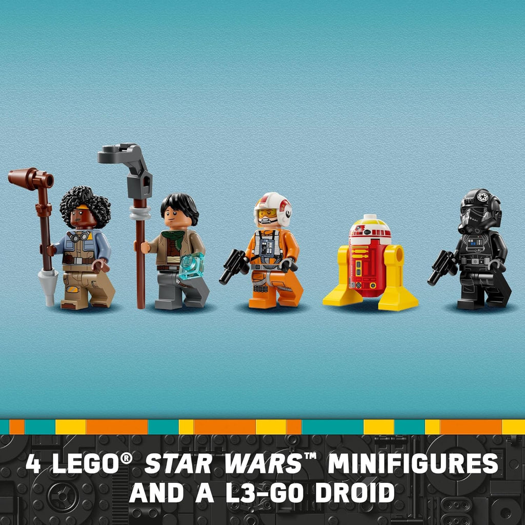 TIE Fighter & X-Wing Building Set with 4 Minifigures C1334