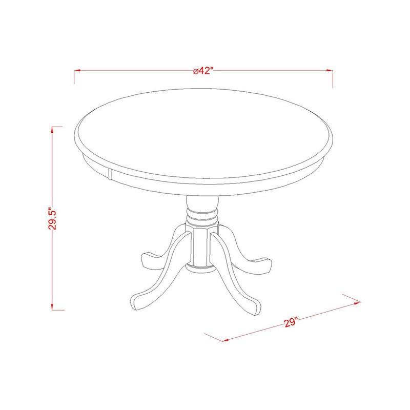 3 PC Small Kitchen Table Set and 2 Dinette Chairs X26796