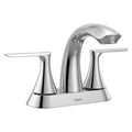 4 in. Centerset Double-Handle Bathroom Faucet in Chrome X3315