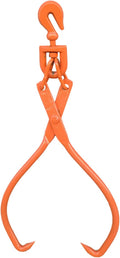 Steel Log Lifting Tongs 18 Inch Jaw Opening Pack of 2 V2175
