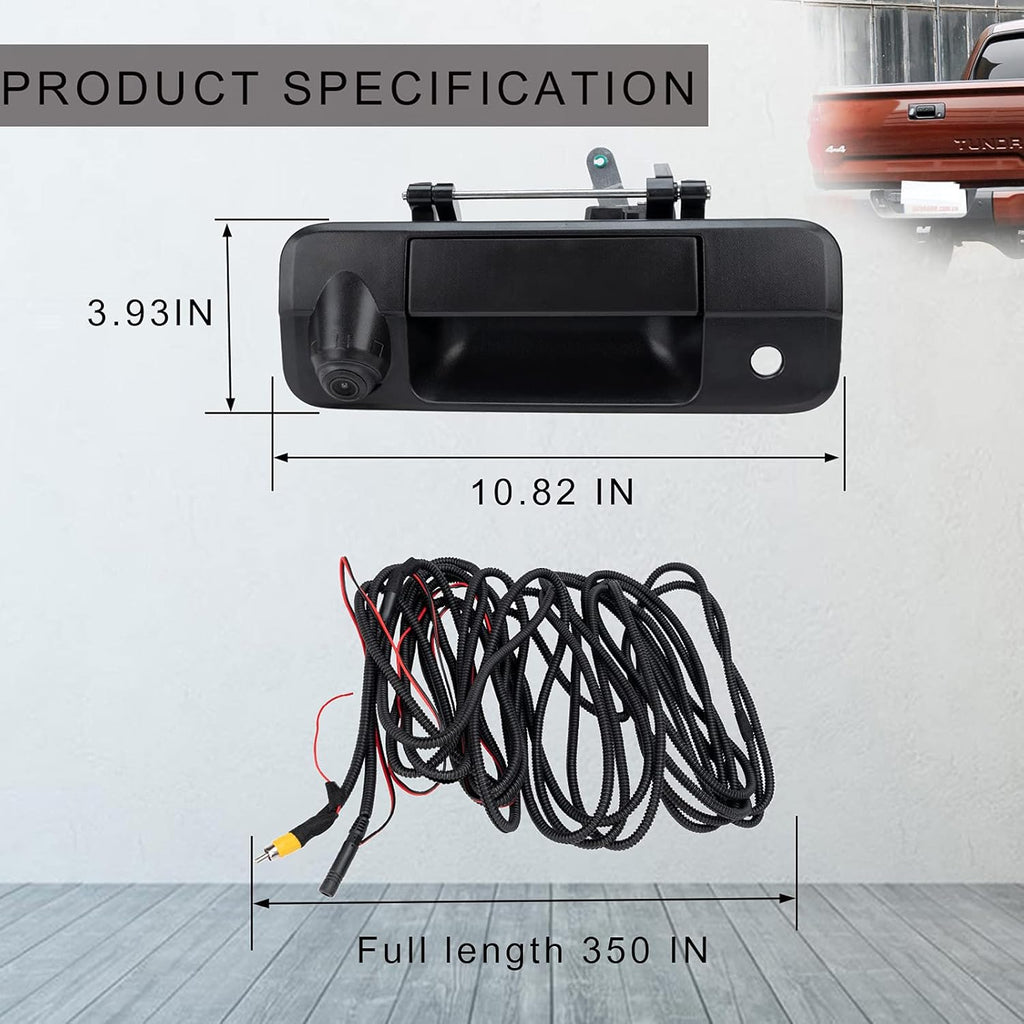 Rear View Backup Camera with Tailgate Door Handle Pack of 2 M659235