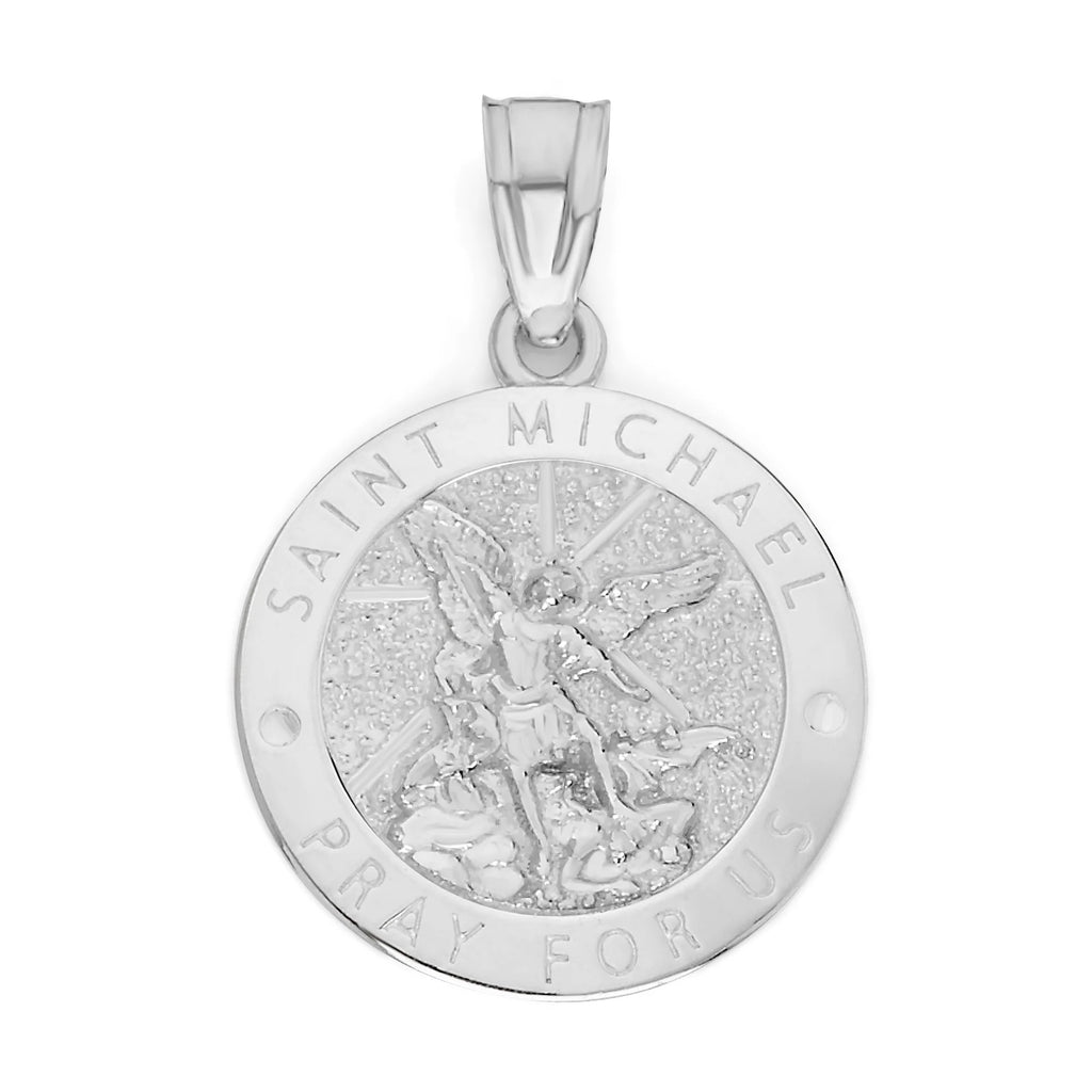 Sterling Silver St. Michael Pendant I822
