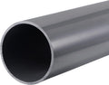 PVC Rigid Round Pipe 81.4mm ID 90mm OD 330mm Light Grey N141
