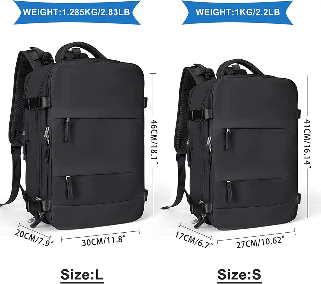 Large Waterproof Carry On Travel Backpack C1178