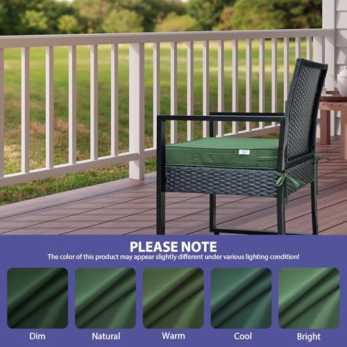 Waterproof Outdoor Chair Cushions Set of 4, Navy Blue T484646