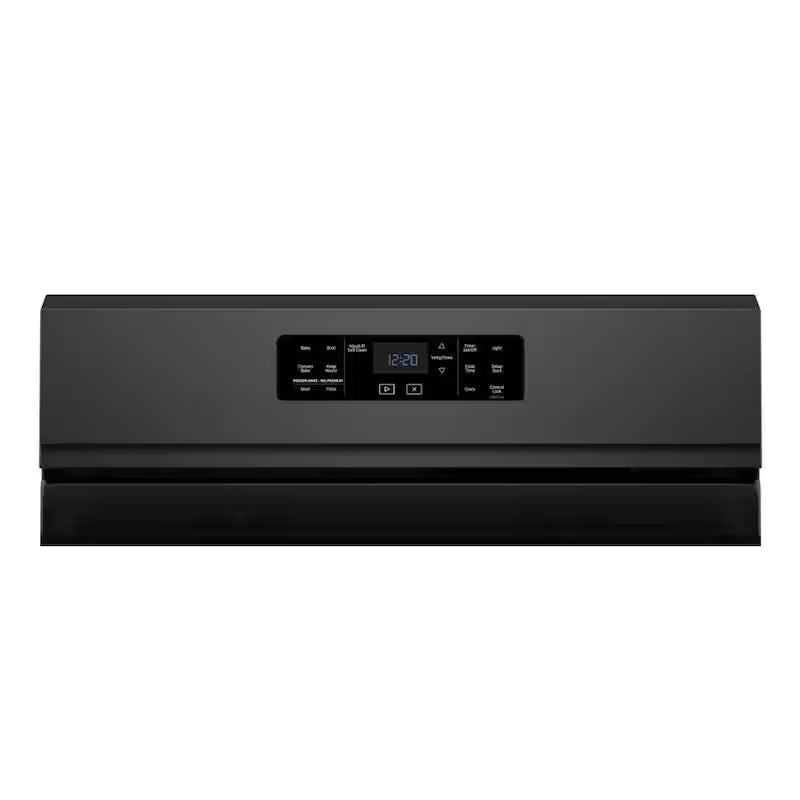 5.8 cu. ft. Gas Freestanding Range in Black I635
