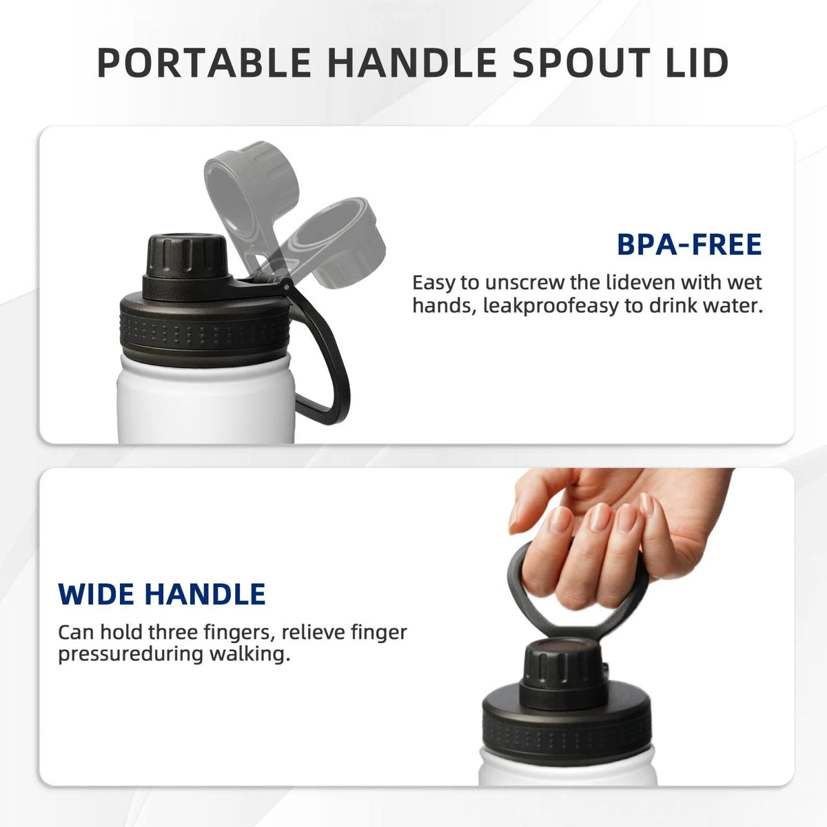 18OZ Stainless Steel Insulated Water Bottle K2120