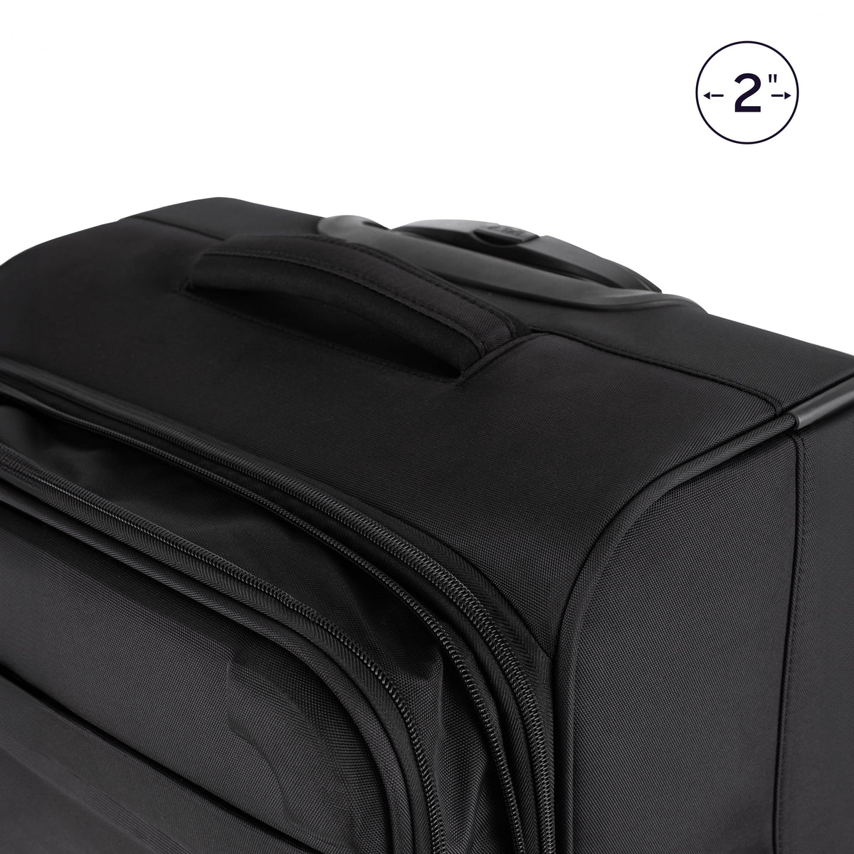 20" Black Softside Luggage F8357