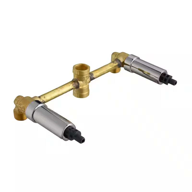 2-Handle 1-Spray Tub and Shower Faucet 1.8 GPM in Bronze W5785