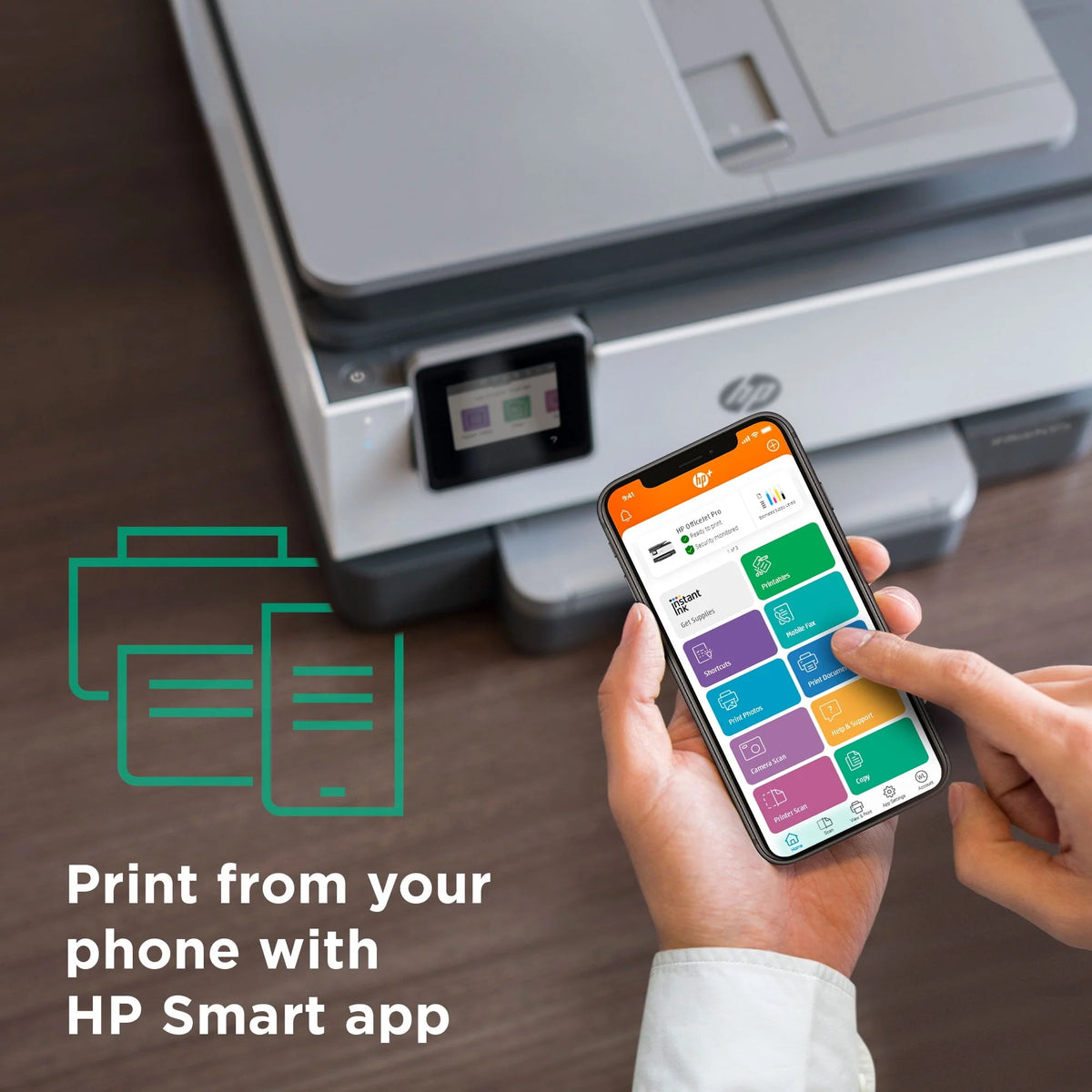 Wireless Color Inkjet Printer H418