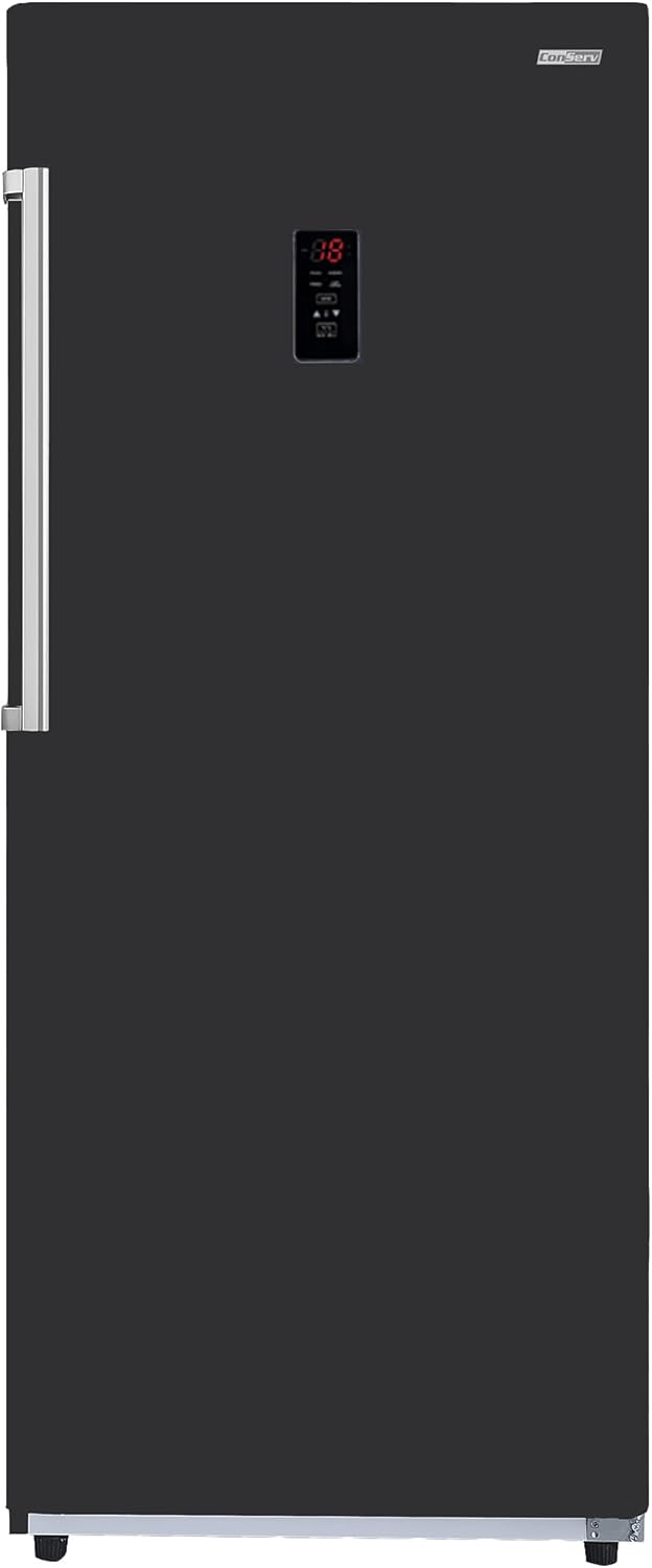 Black 28in Upright Freezer D254