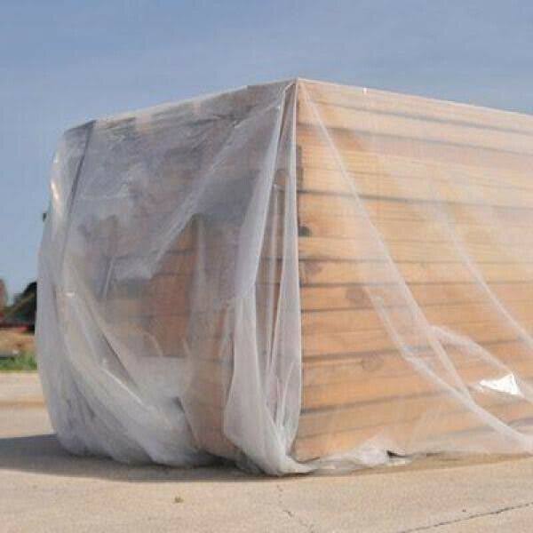 28 ft. x 100 ft. Clear 6 Mil Plastic Sheeting Z5486