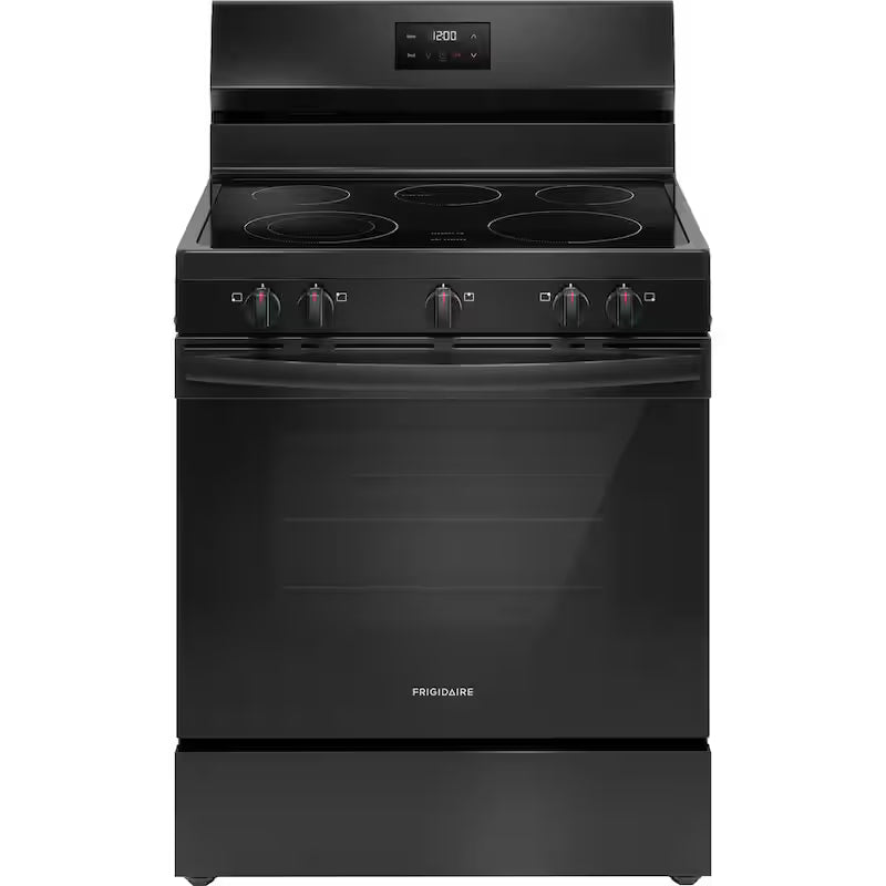 30 in. 5 Element Freestanding Electric Range in Black O98355