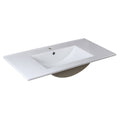 White Integrated Sink Countertop B46537