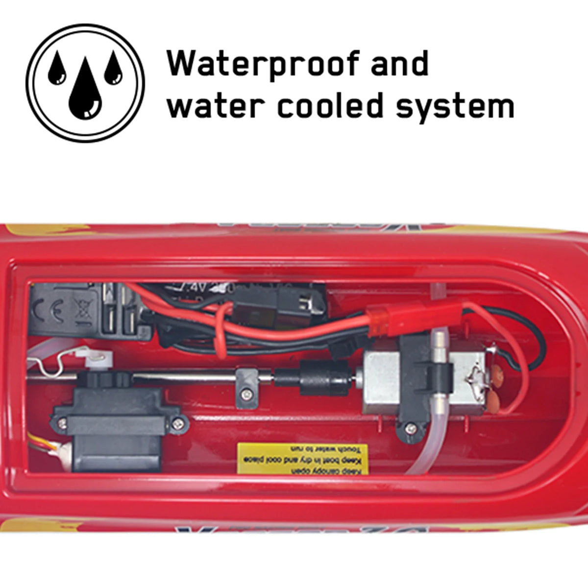 Remote Control Boat 30kmh High Speed 2.4GHz L283662