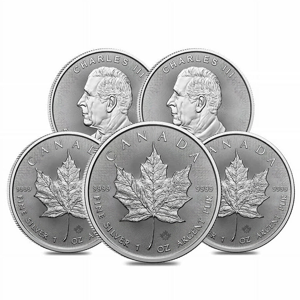 1 oz Canadian Silver Maple Leaf Coin T15489