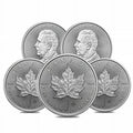 1 oz Canadian Silver Maple Leaf Coin T15489