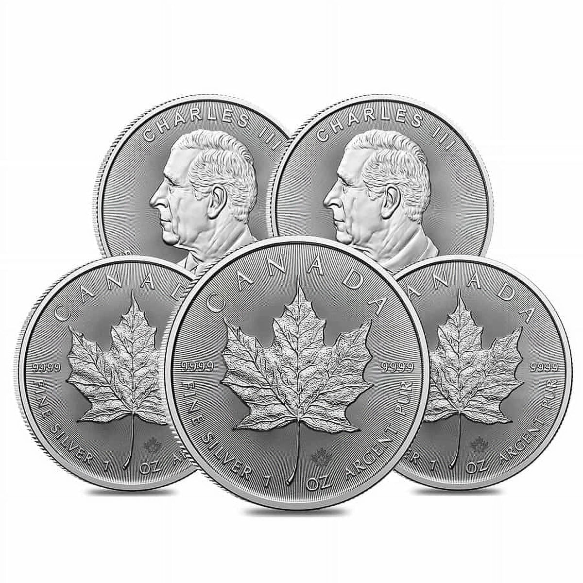 1 oz Canadian Silver Maple Leaf Coin T15489