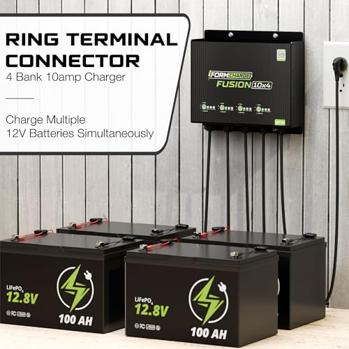 40A 12V Smart Onboard Marine Battery Charger for Lithium, AGM, and Deep Cycle Batteries G1502