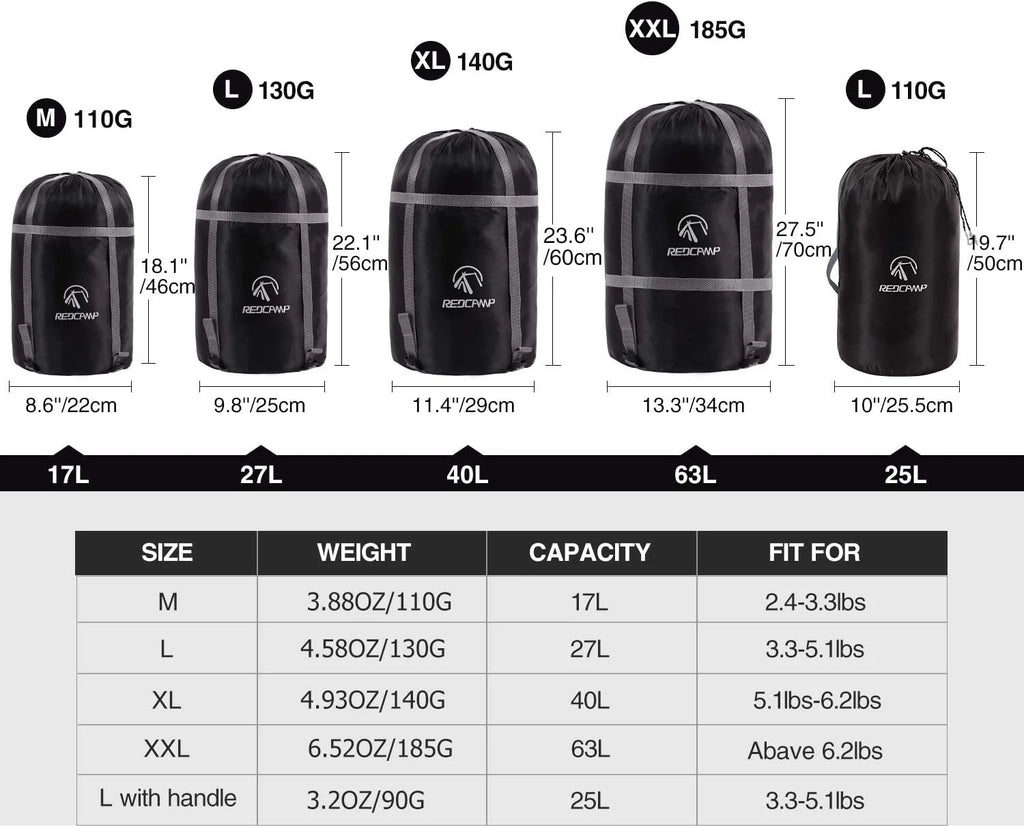 Compression Sack for Sleeping Bag H227