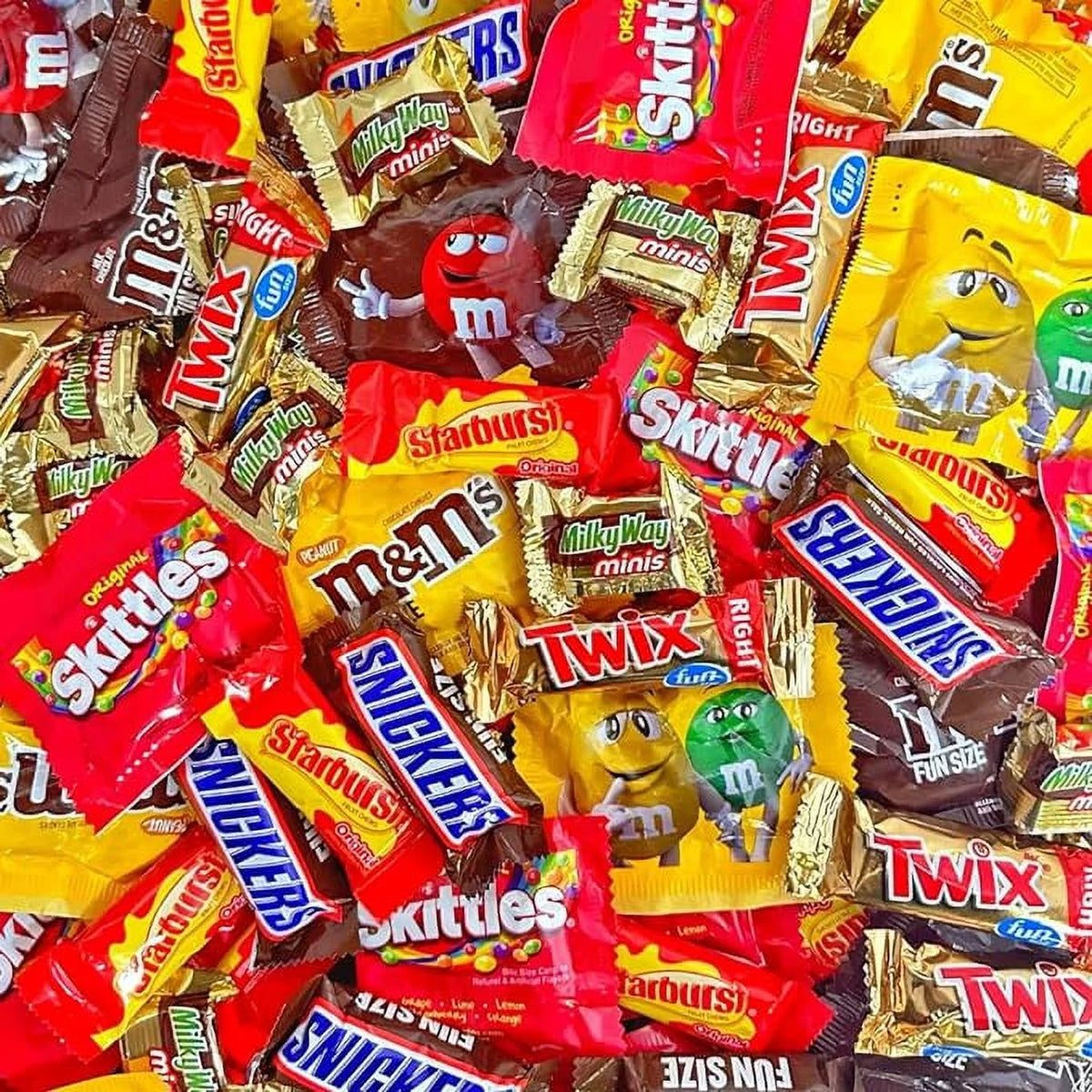 4 lbs Individually Wrapped Christmas Chocolate Candy Bulk Bundle M2230