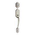 Satin Nickel Single Cylinder Exterior Handleset B7844