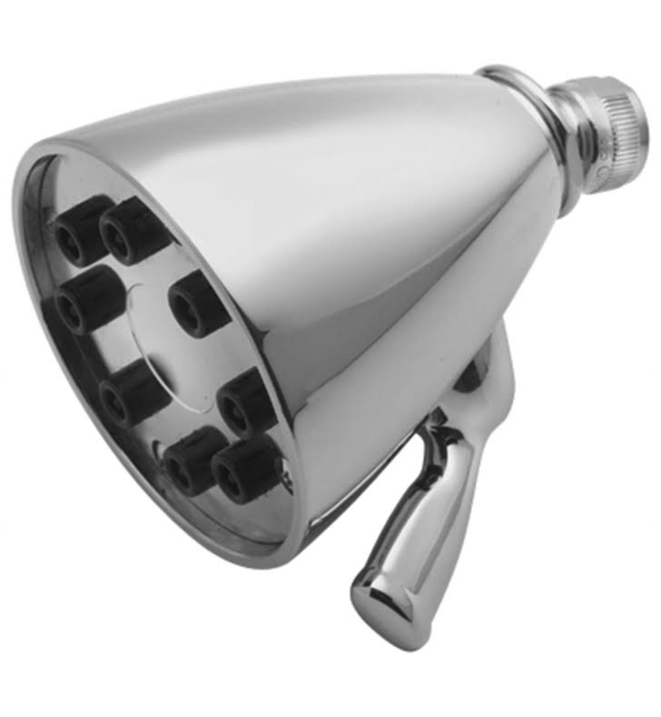 8 Jet Showerhead Polished Brass V27103