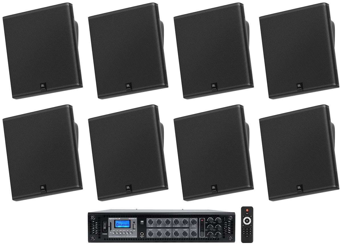 Sleek Low-Profile On Wall Mount 4" 70v Commercial Speakers C52457