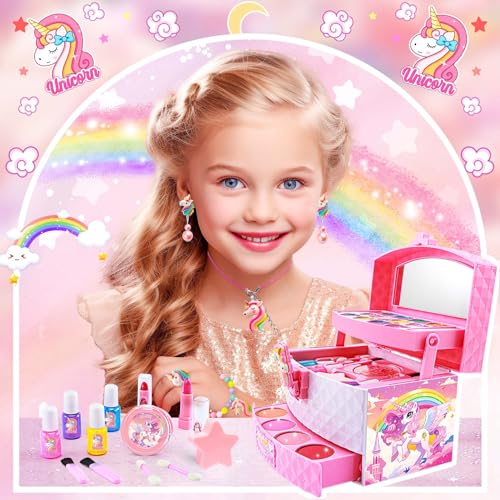 Washable Princess Dresses Pretend Makeup Set S828