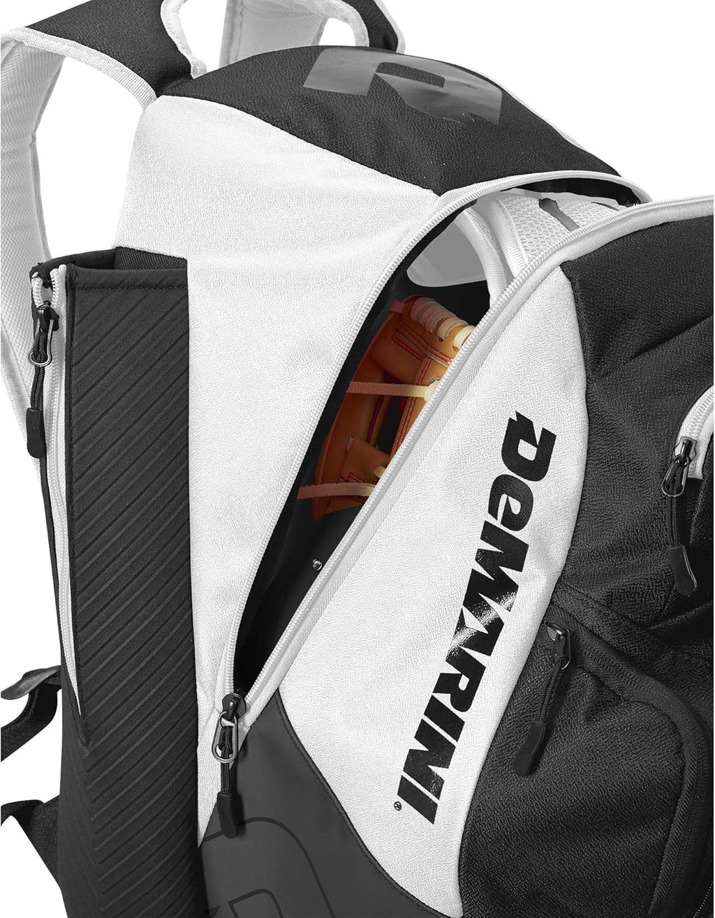 Team White Baseball Backpack I577