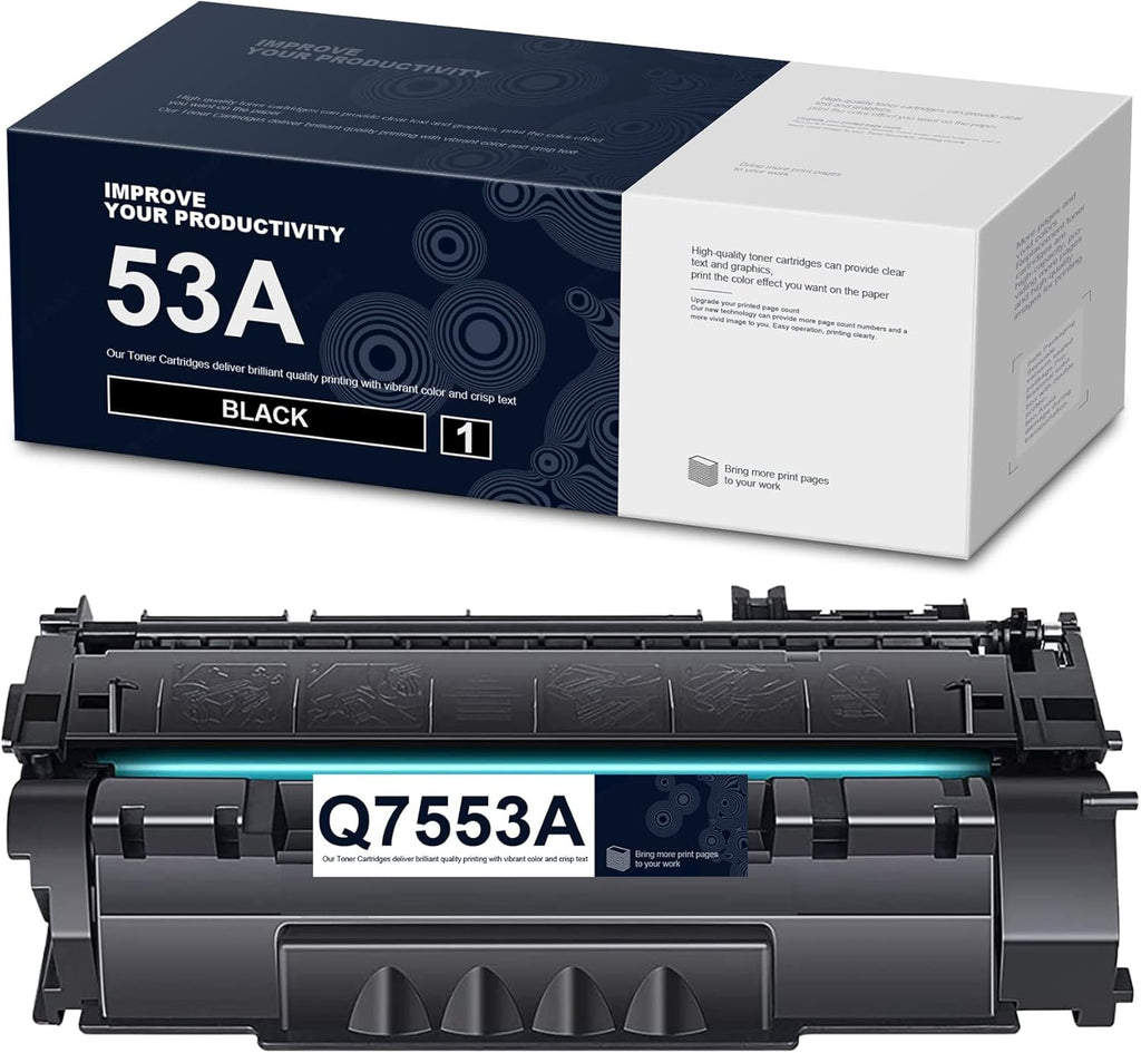 Compatible 53A Toner Cartridge Black 1-Pack Z8446