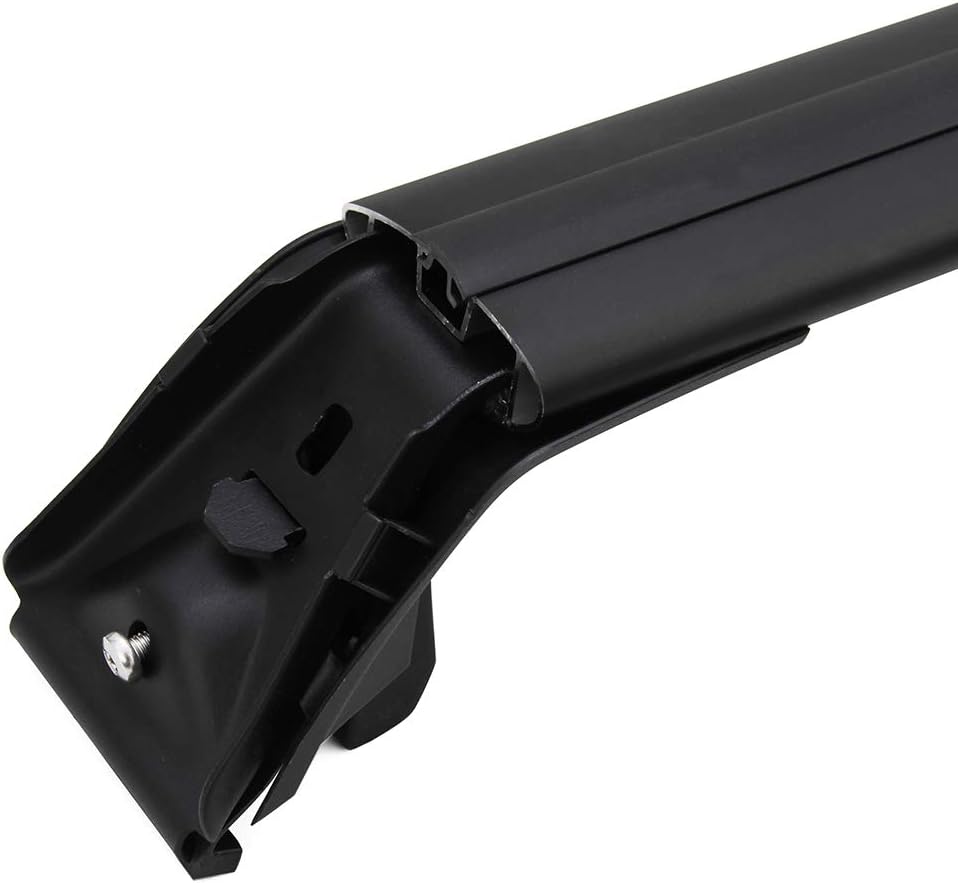 Black Cross Bars Roof Rack Side Rails M812