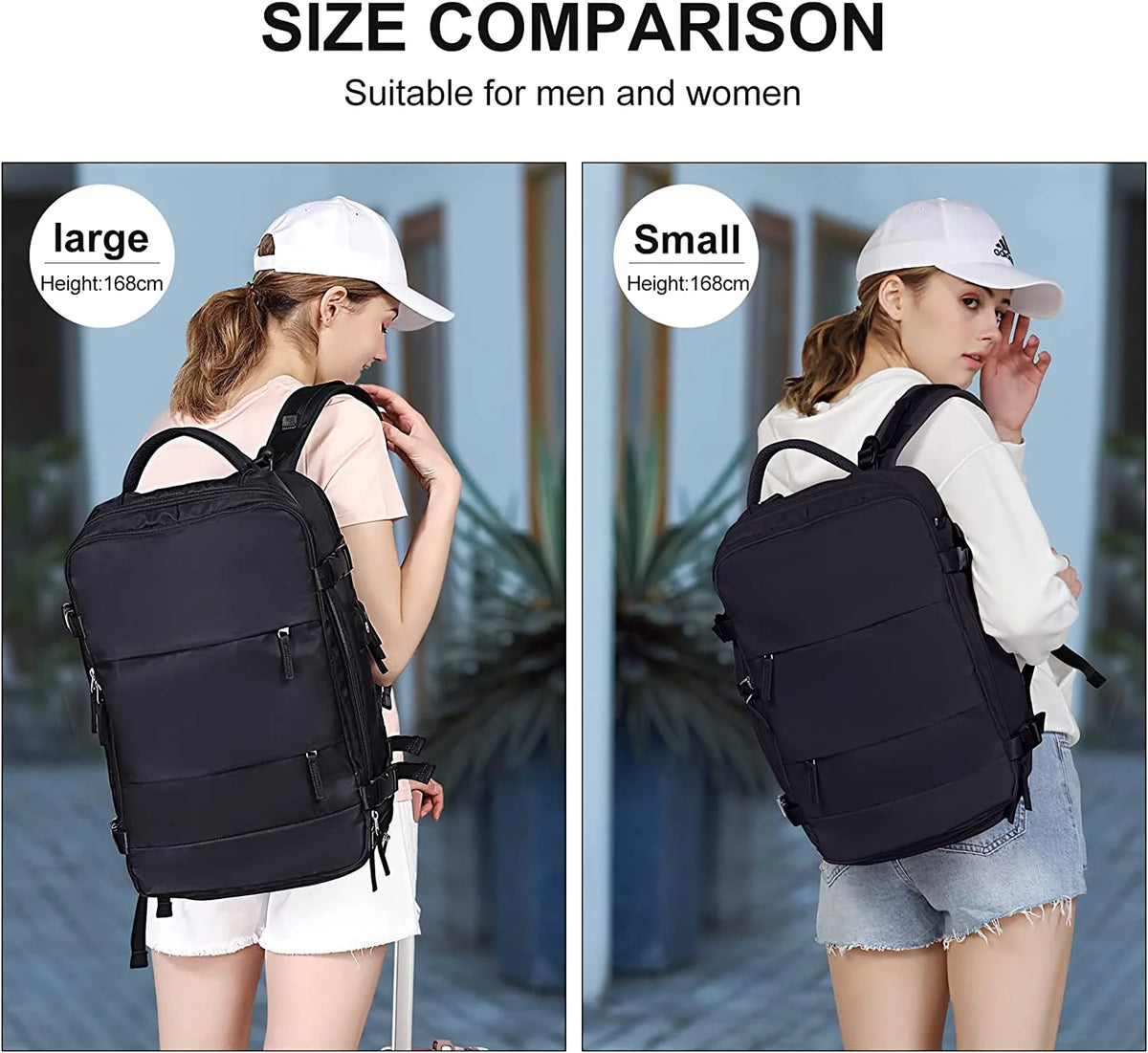 Large Waterproof Carry On Travel Backpack C1178