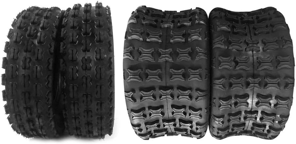 Set of 4 Sport ATV UTV Tires, 4 Ply, Tubeless O154792