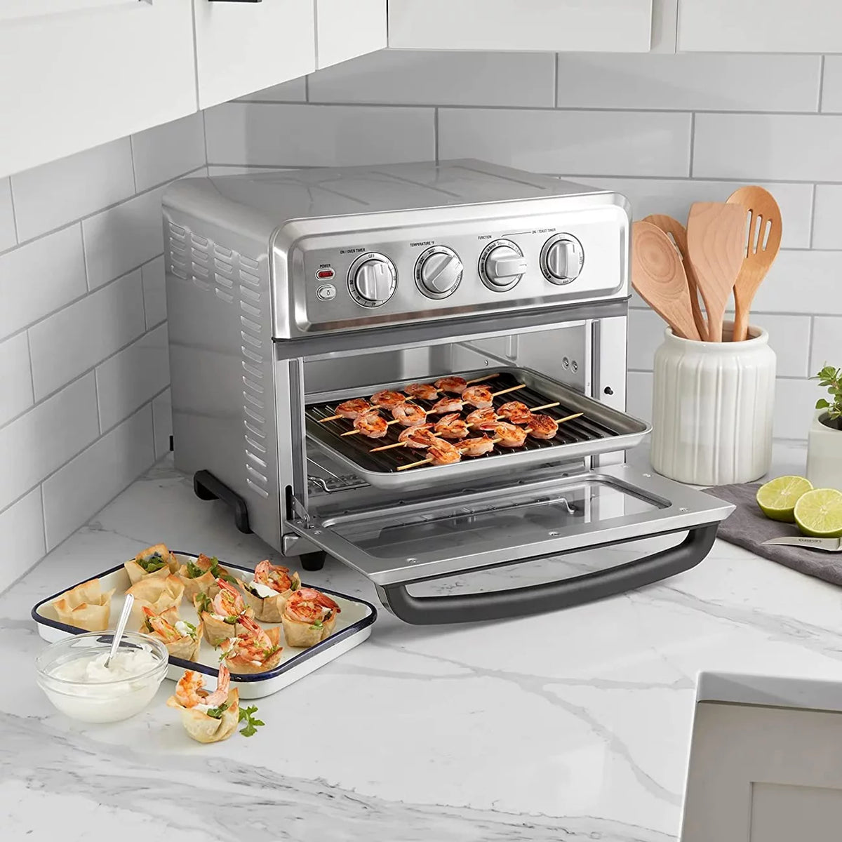8-in-1 Air Fryer and Convection Toaster Oven T1448