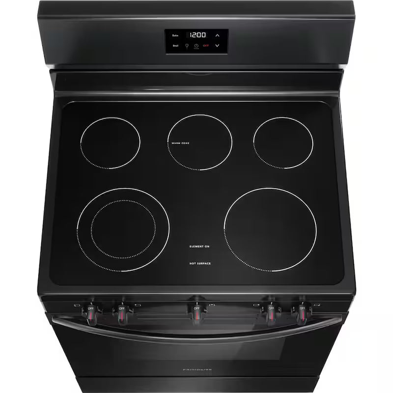 30 in. 5 Element Freestanding Electric Range in Black O98355