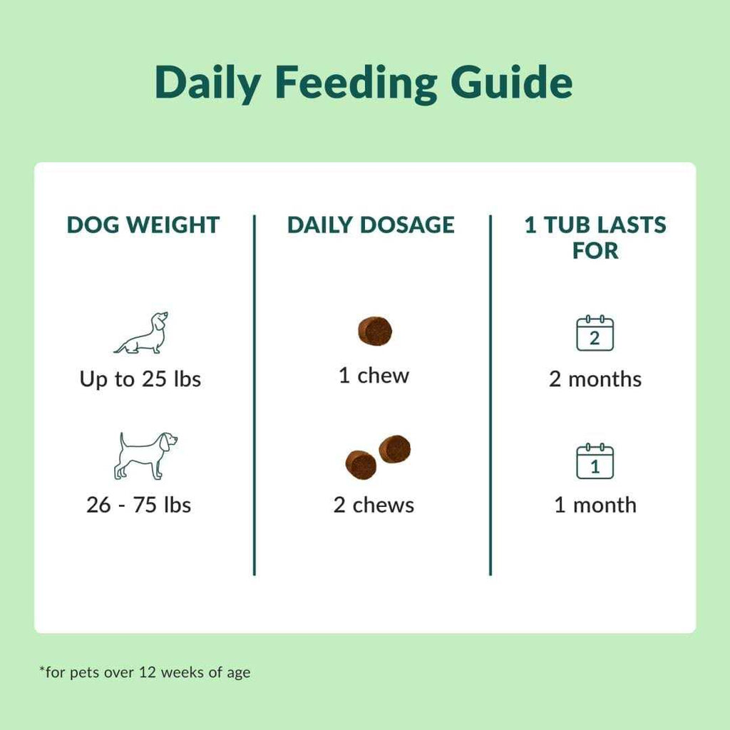 Chewable Dog Hip and Joint Supplement I302