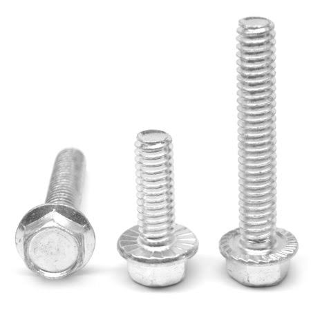 3/8 inch-16 x 2 1/2 inch Coarse Thread Grade 5 Hex Flange Screw with Serration Medium Carbon Steel Zinc Plated Pk 50 Z230
