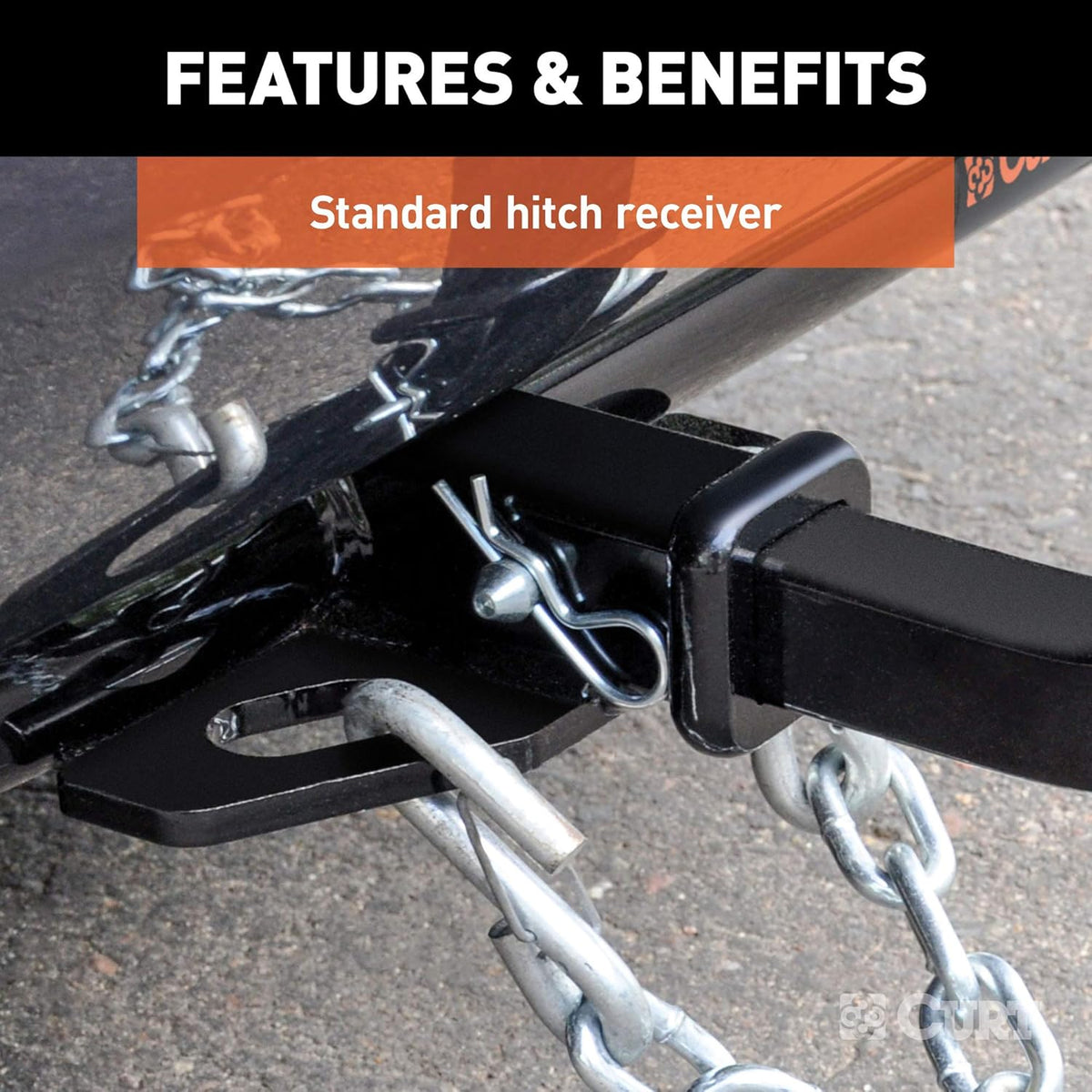 Class 1 Trailer Hitch with Ball Mount, 1-1/4-In Receiver Q97260