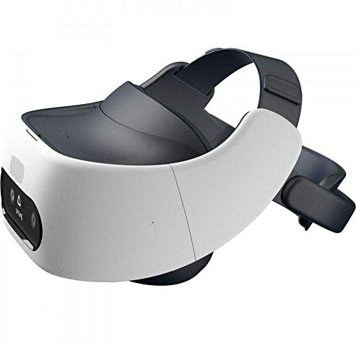 Almond White VR Headset Bundle with Controllers, Face Cushion, QC 3.0 Charger and USB Type-C Cable D62744