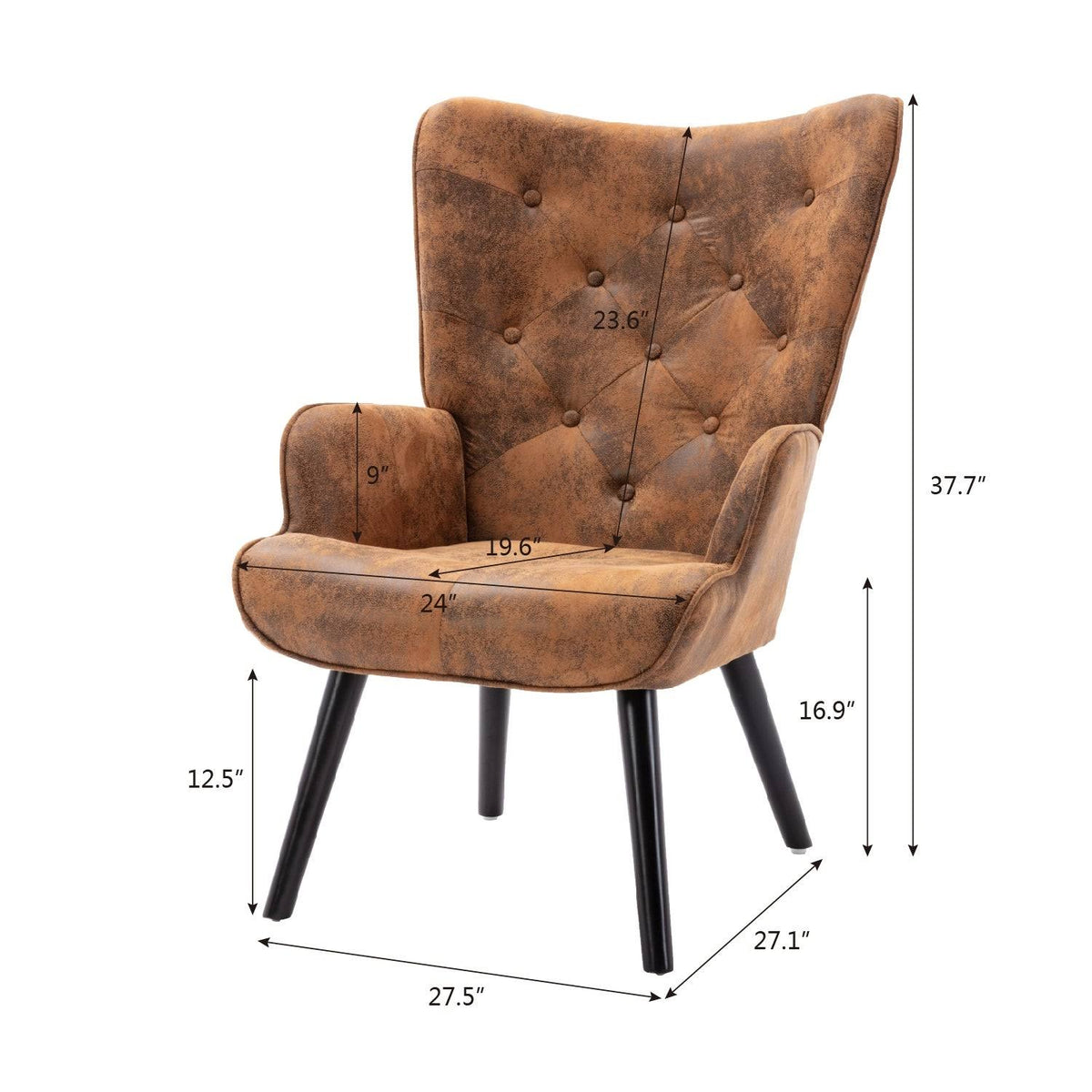 Teal Hight Back Livingroom Chair S696