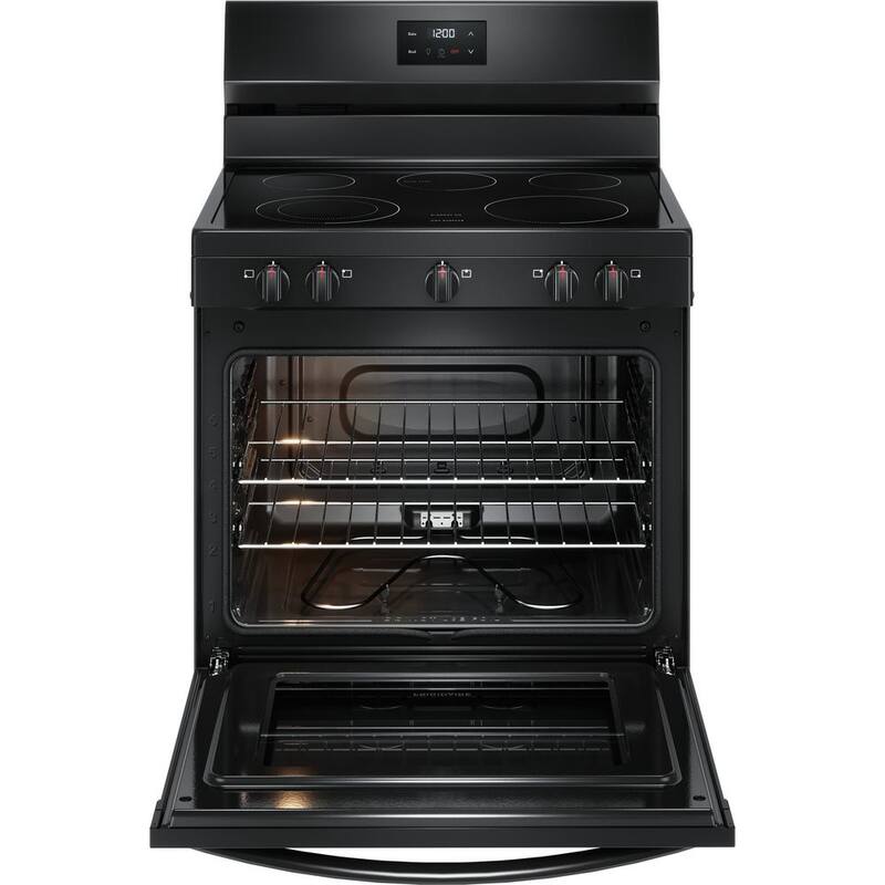 30 in. 5 Element Freestanding Electric Range in Black O98355