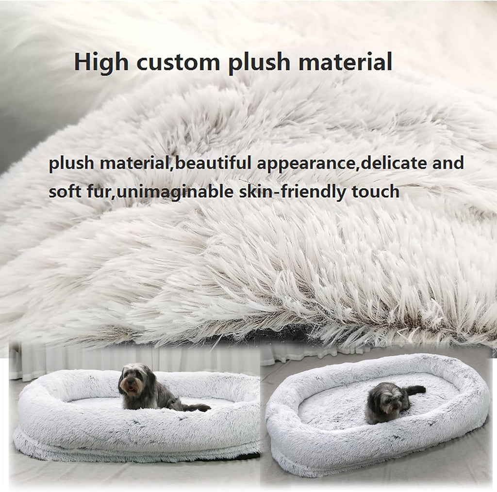 Gray Detachable Washable Giant Dog Bed S40982