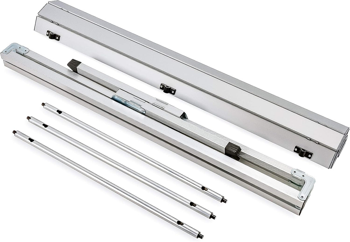 Aluminum Roll-Up Campsite Table with Carrying Bag F75261