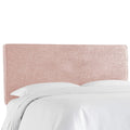 Rosequartz Linen Box Seam Headboard F77322