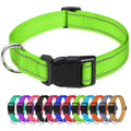 Reflective Nylon Adjustable Dog Collar with Quick Release Buckle N529055