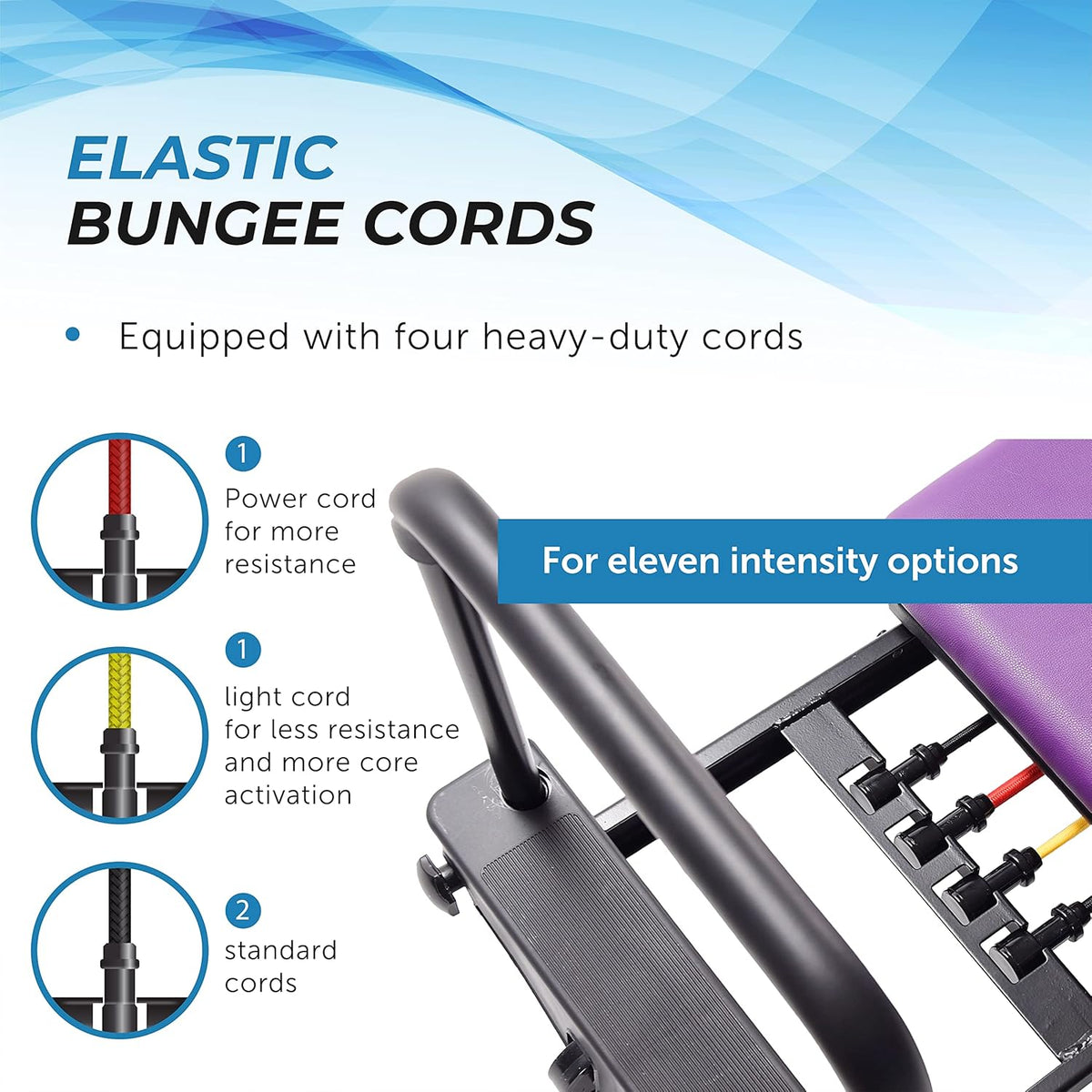 Pilates Reformer Workout Machine with Rebounder Y779