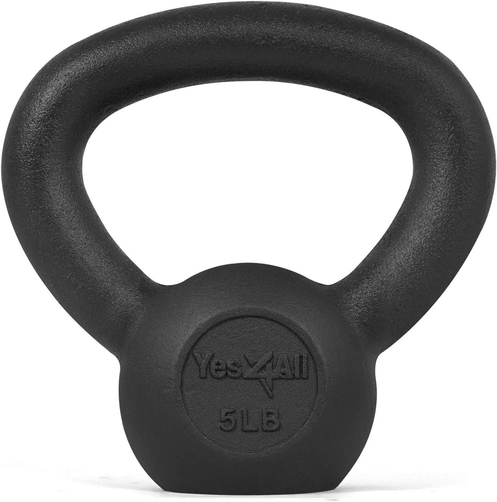 Cast Iron Kettlebell Weights Set, Pack of 2 J158232