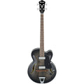 Transparent Black Sunburst Hollowbody Bass P32084